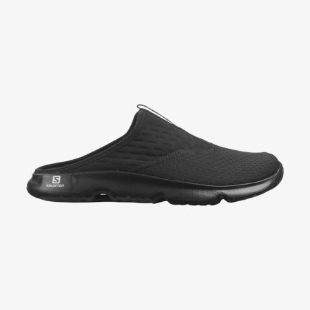 Salomon REELAX SLIDE 5.0 Hausschuhe Herren Schwarz [0MBE-A]